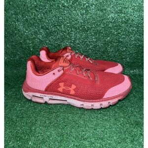 Under Armour Mens Size 12 HOVR Infinite 3021927-600 Red Running Shoes Sneakers